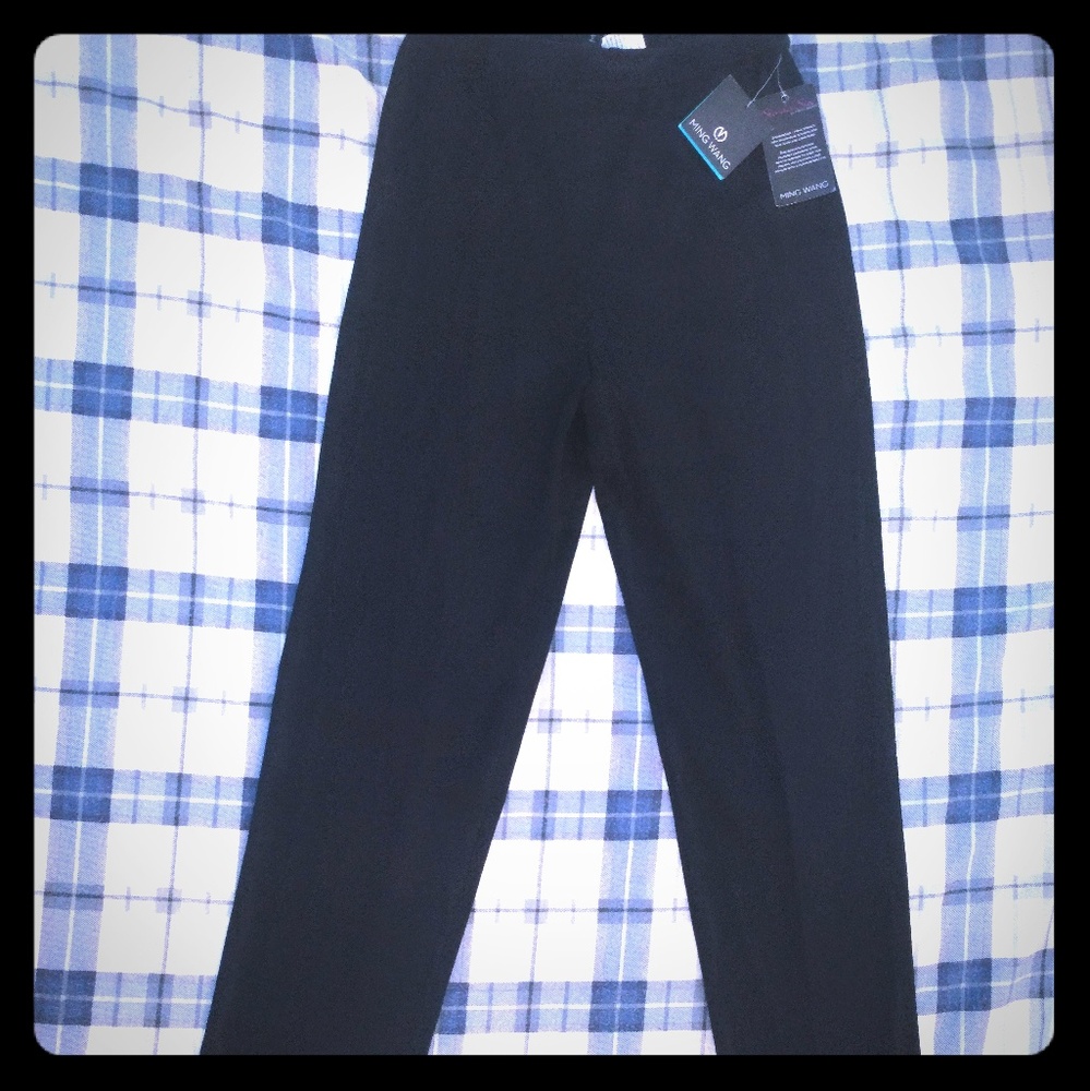 Ming wang straight pants size xs